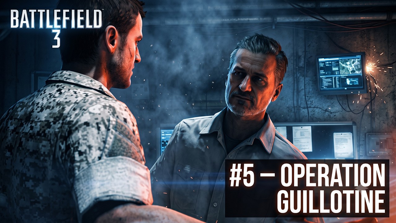 US Forces Attack Tehran | Battlefield 3 — #5 Operation Guillotine (4K 60FPS No Commentary)