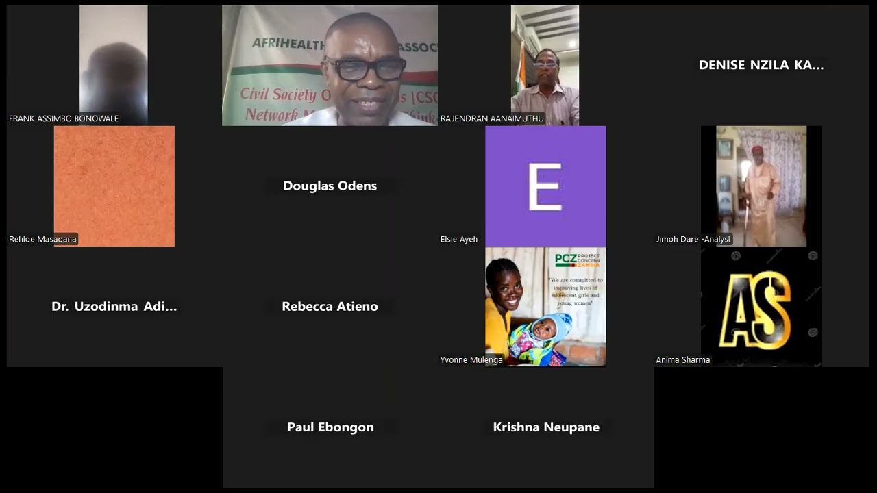Video 20Jan2026 'Digital Health Systems & Data Governance in Africa', Afrihealth Optonet Association