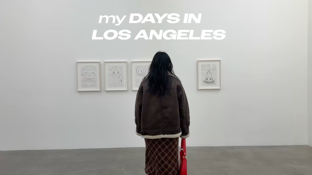 my days in LA | pottery, yoshitomo nara exhibition, pilates, lunar new year