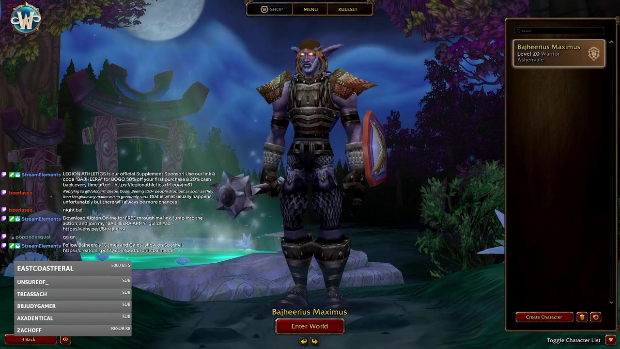 🔥WoW Forever Beta (Day 6) | Prot Warrior PvE / PvP Build Testing! 🔥- World of Warcraft Classic+