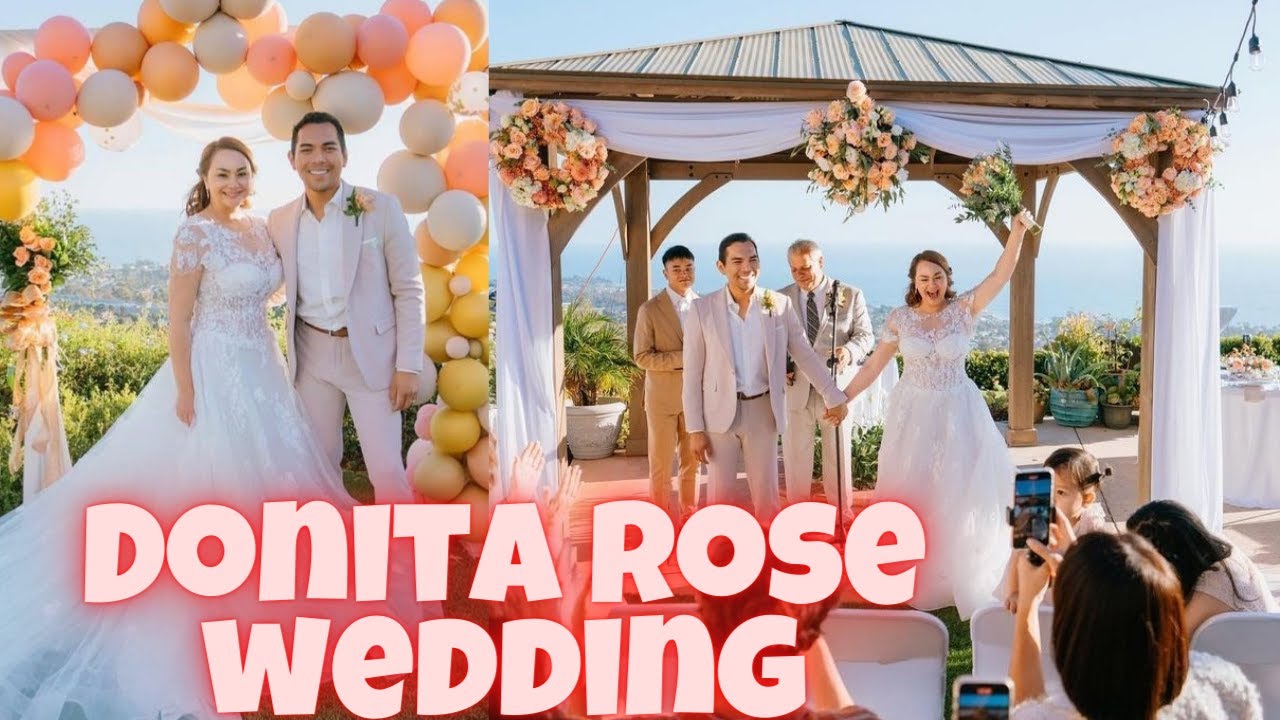 DONITA ROSE WEDDING FULL VIDEO ang KULIT ng BRIDE