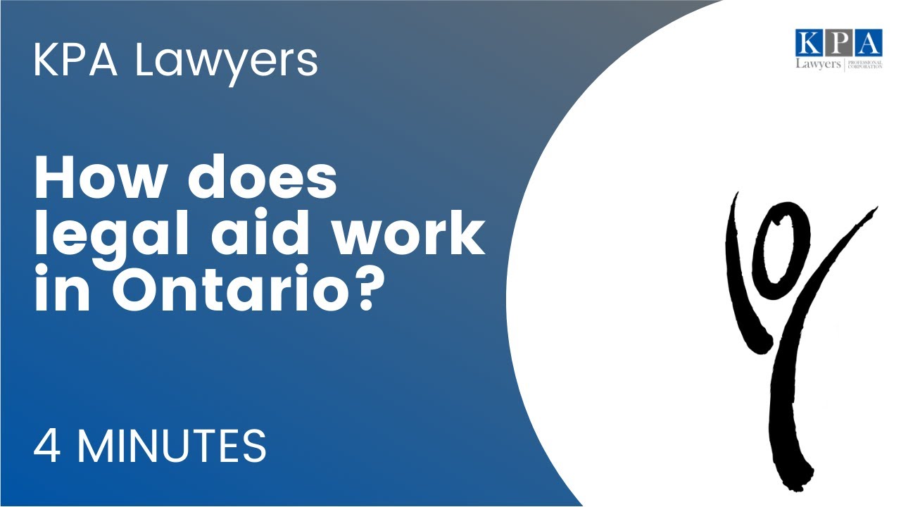 How Does Legal Aid Work in Ontario?