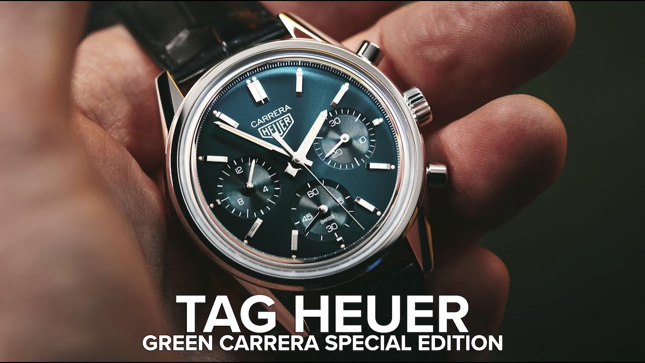 The enchanting emerald of the TAG Heuer Green Carrera Special Edition