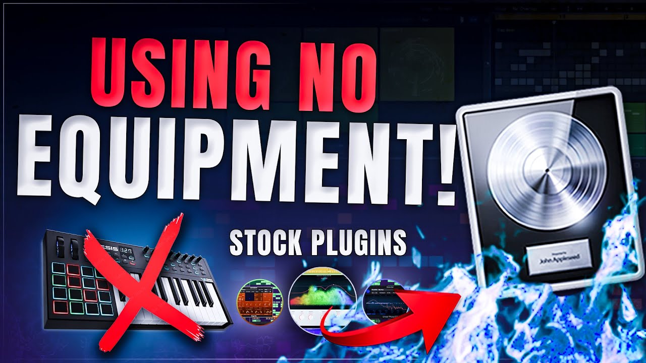 How to Make Beats With NO EQUIPMENT | Logic Pro X (TUTORIAL)