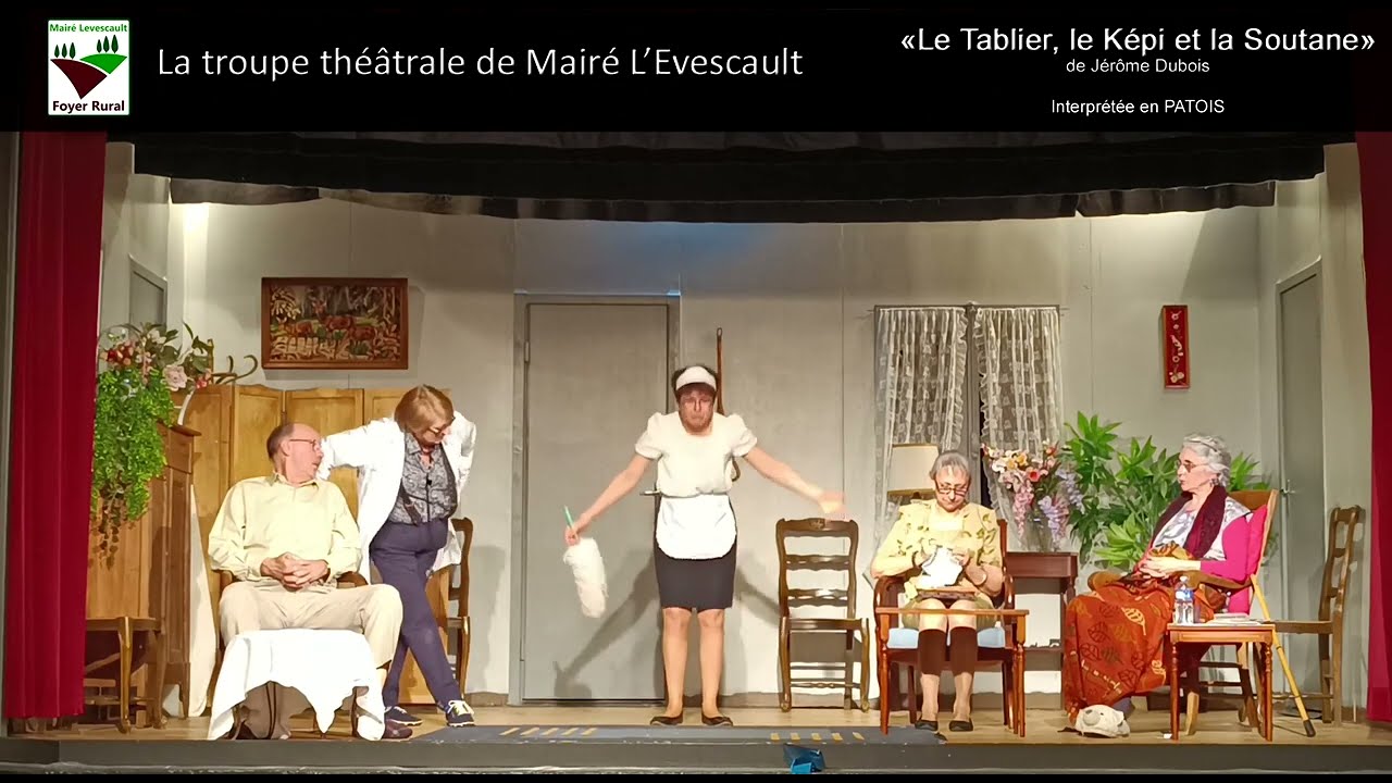 Le Tablier, le Képi et la Soutane, de Jérôme Dubois (2025) - Interprétée en PATOIS