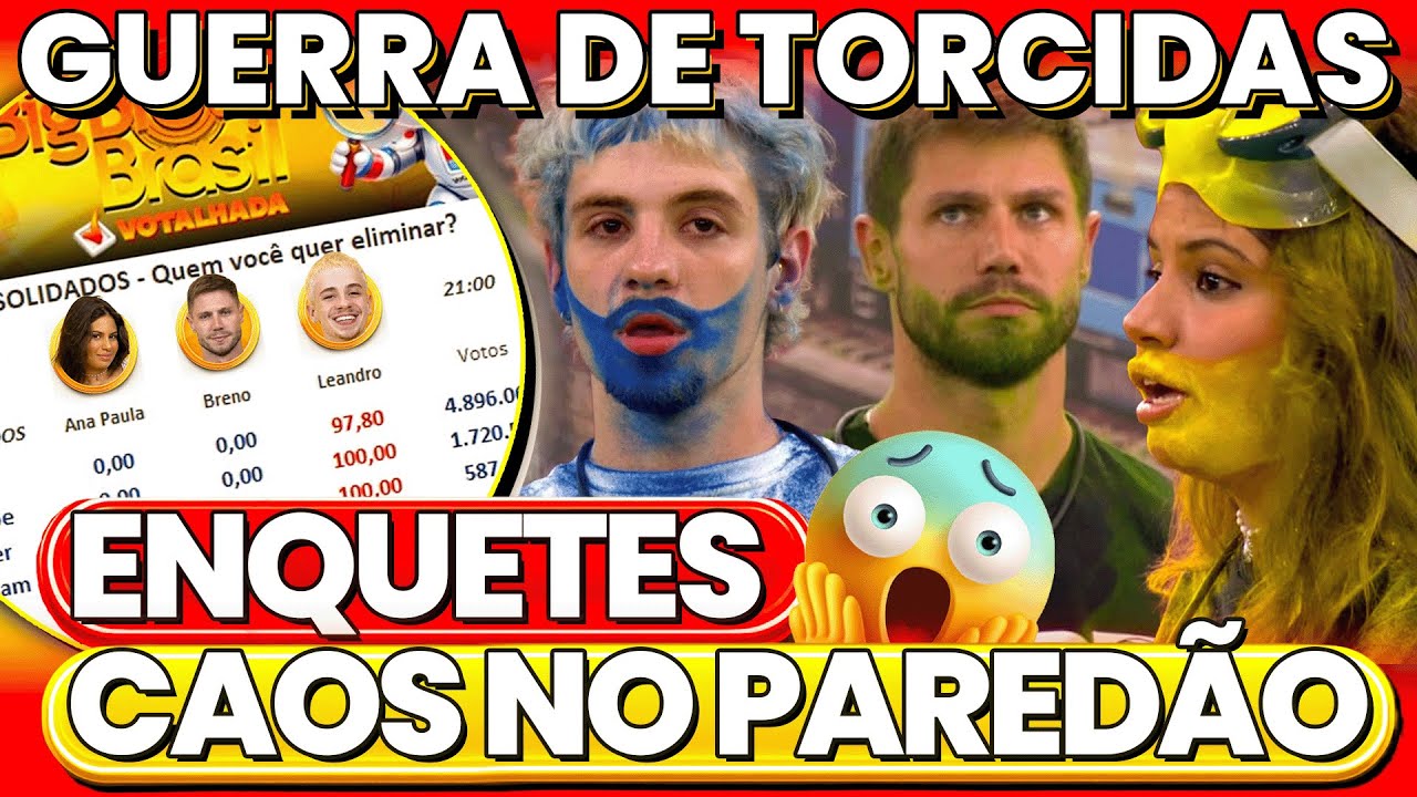 👁️BBB26🔥PESQUISA EXCLUSIVA DO 10&ordm; PARED&Atilde;O. GIRO DE ENQUETES J&Aacute; MOSTRA QUEM VAI SER ELIMINADO...
