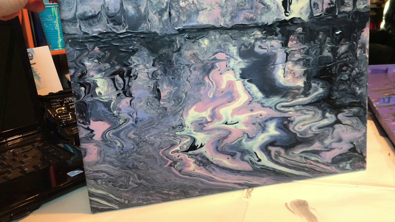 Puddle Pour with Embellishments