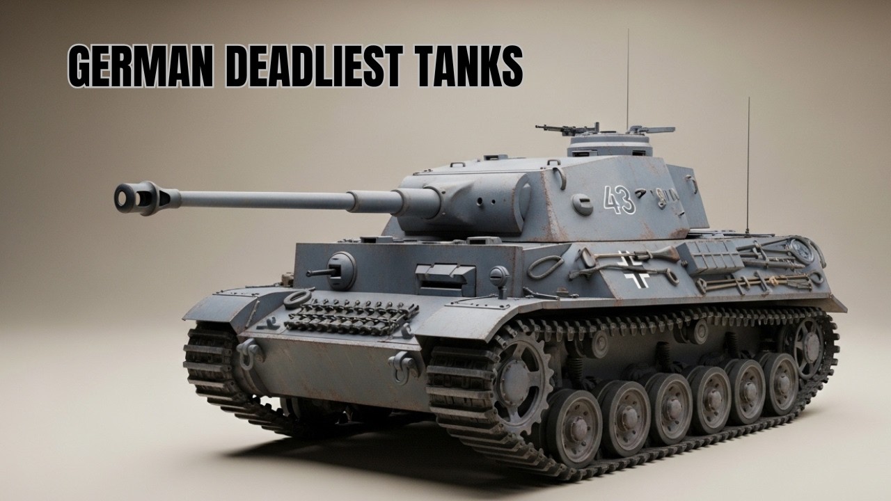 Every German Tanks Used in WWII