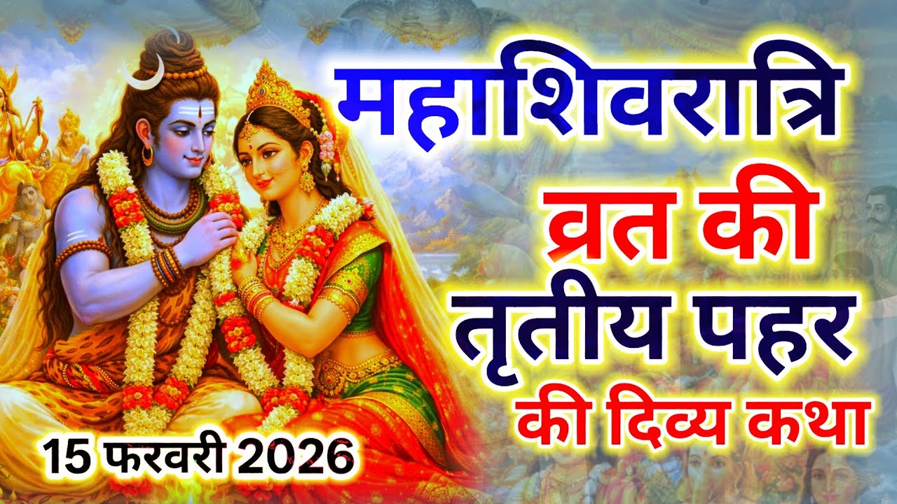 महाशिवरात्रि व्रत की तृतीय पहर की कथा || Mahashivratri vrat ki tritiya pahar ki katha.
