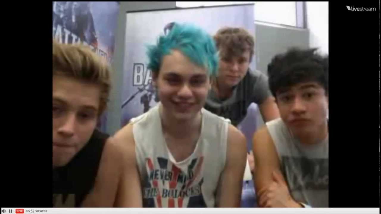 5 Seconds Of Summer Twitcam, October 6th (FULL)