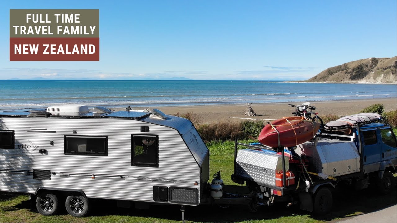 BEACH FRONT CAMPING SOUTH ISLAND NZ | MARFELLS DOC | OFF GRID LIVING | FAMILY QUAD BIKE ADVENTURES