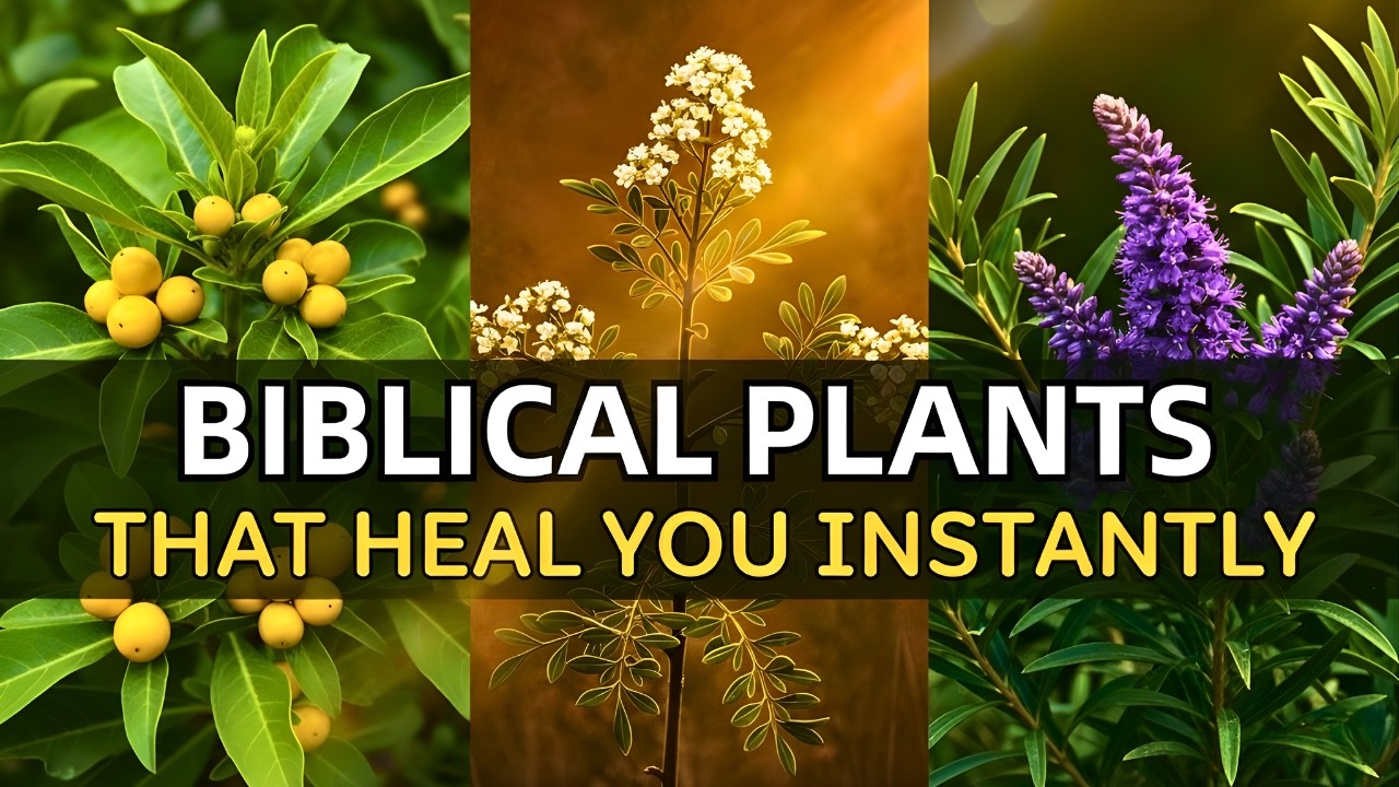 20 Sacred Plants That Appear in the Bible and Have Real Healing Power