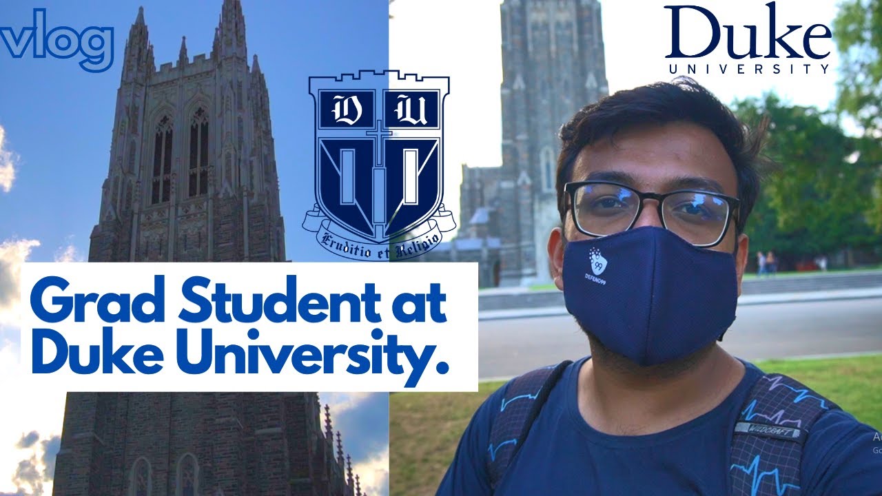 My First Day As A Graduate Student At Duke University || Indian Student At Duke