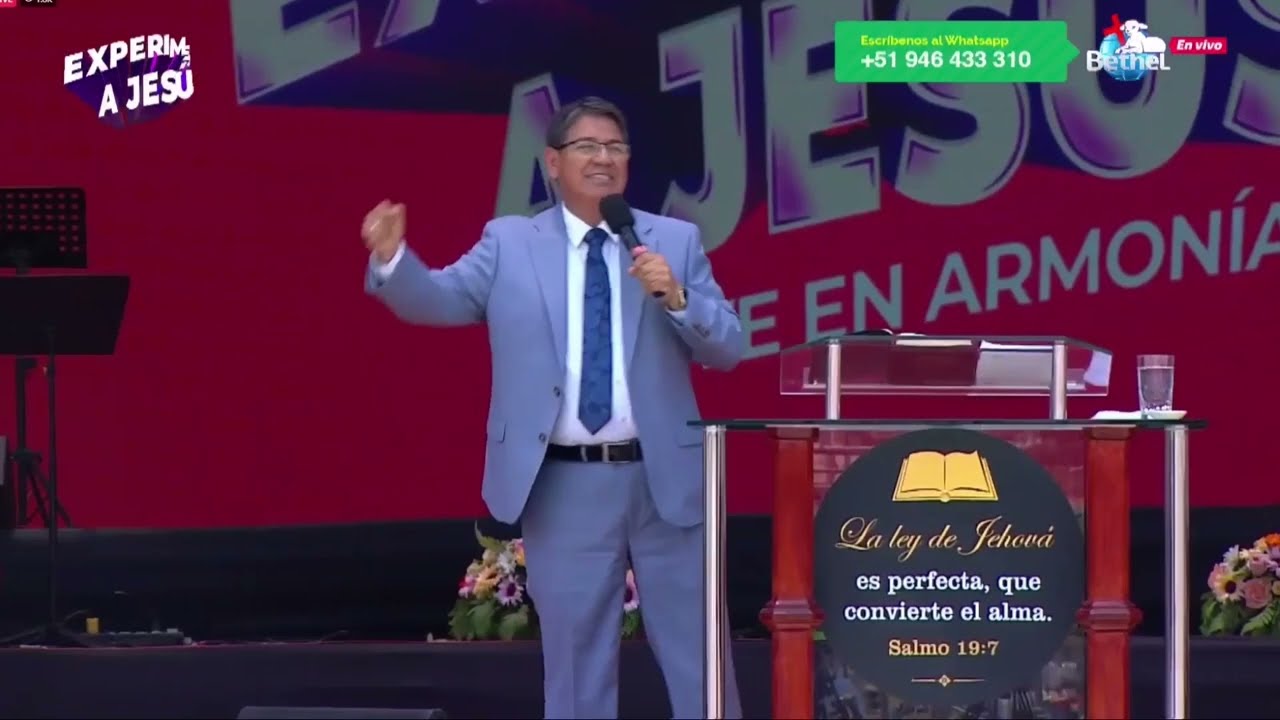 REV.  MARIO LIMA I CNDJ2024 I #ExperimentaEnJesus #Piura