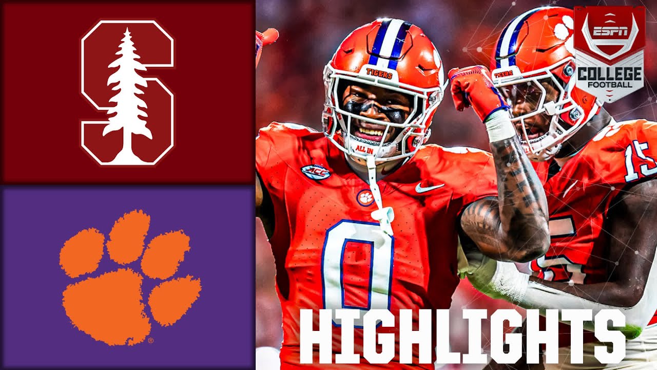 Stanford Cardinal vs. Clemson Tigers | Full Game Highlights | ESPN College Football