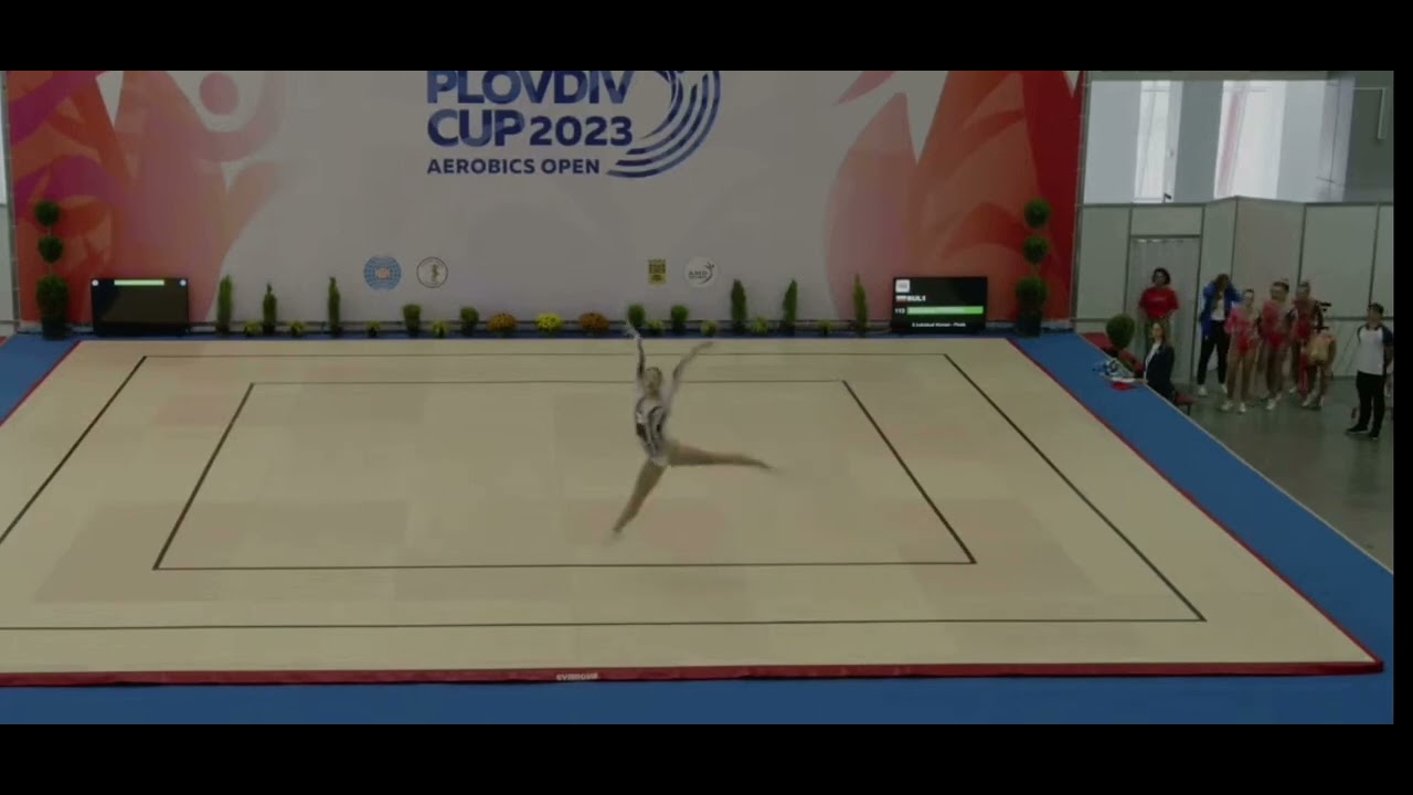 Ivanova Borislava aerobic gymnastics