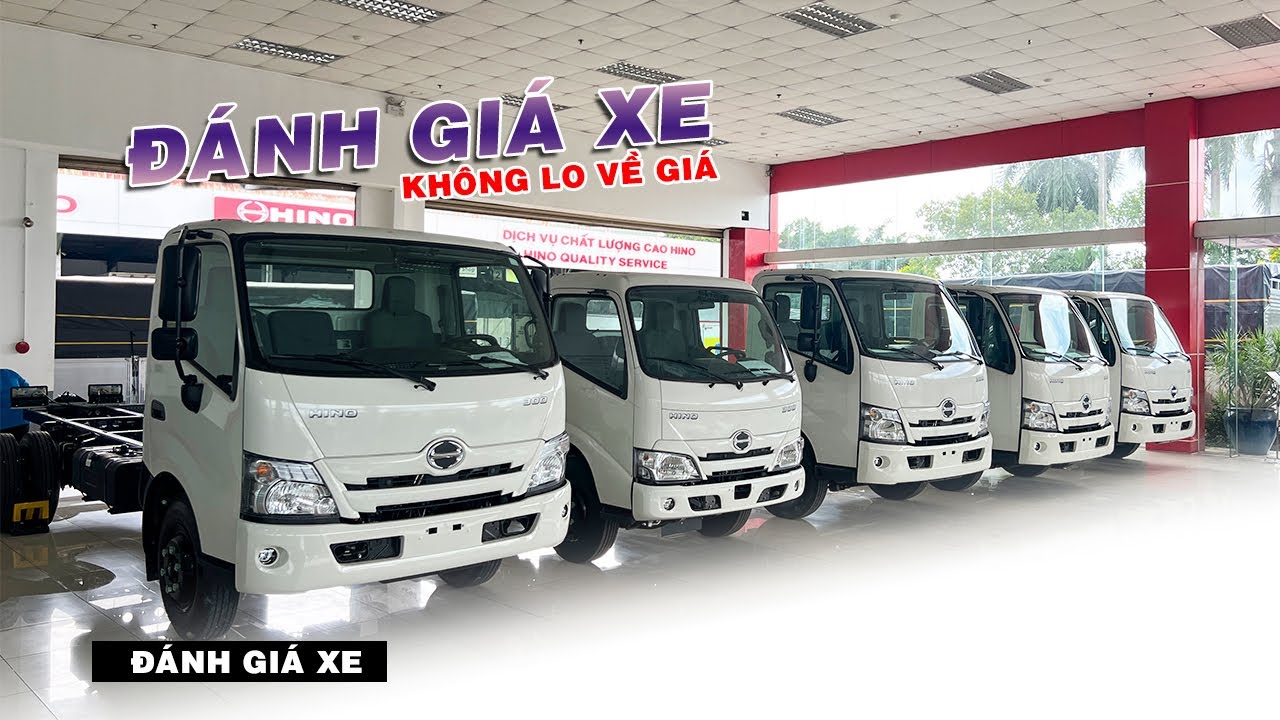 Đánh Giá Hino 300| Chương Trình Khuyến Mãi Đặc Biệt 1T9 - 2T5 - 3T5 - 5 Tấn| Cập Nhật Mới Nhất