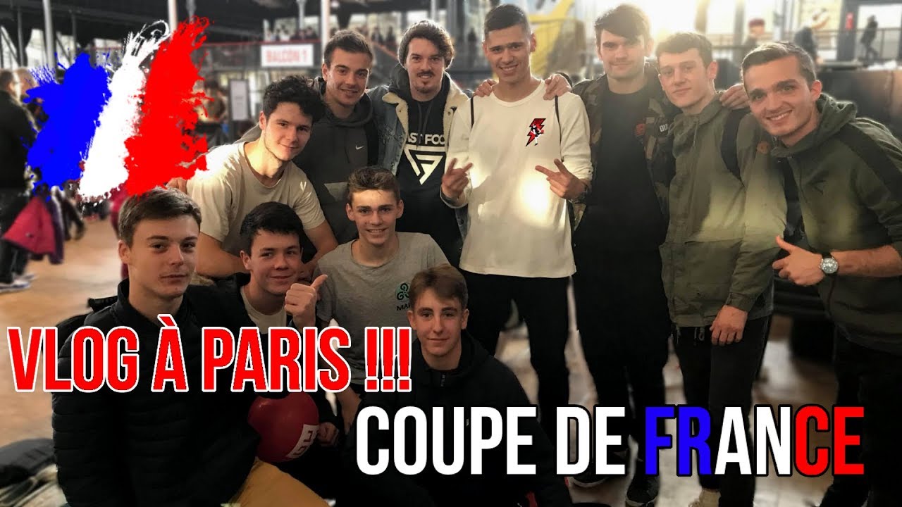 COUPE DE FRANCE DE FOOTBALL FREESTYLE À PARIS / VLOG