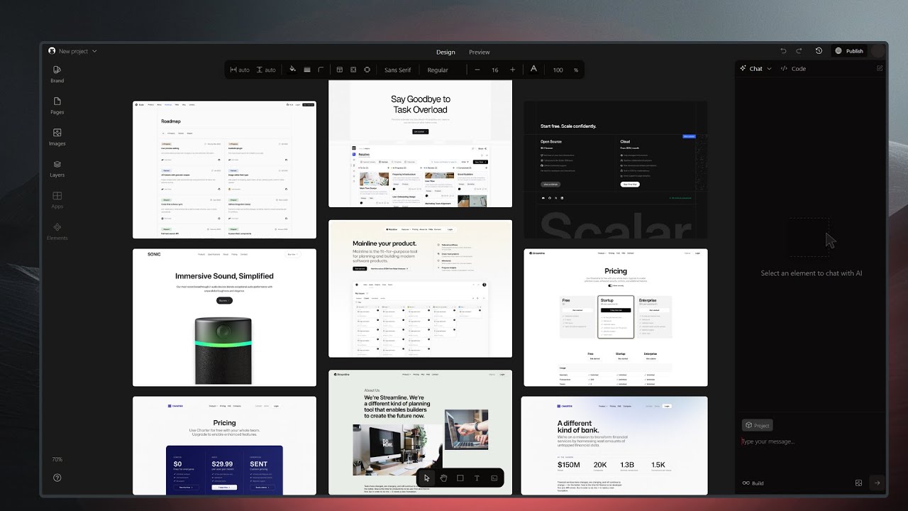 FINALLY a Visual Editor for Tailwind Templates