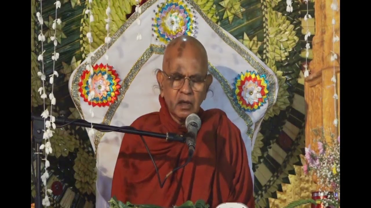 තෙලවල , සිරි නිකේතාරාම පුරාණ විහාරස්ථානයේ පැවති සමථ විදර්ශනා දර්ම දේශනය
