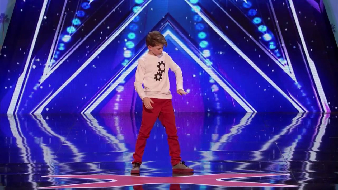 America's Got Talent 2017 Audition - Merrick Hanna 12 Year Old Tells Emotional Story Through Dance