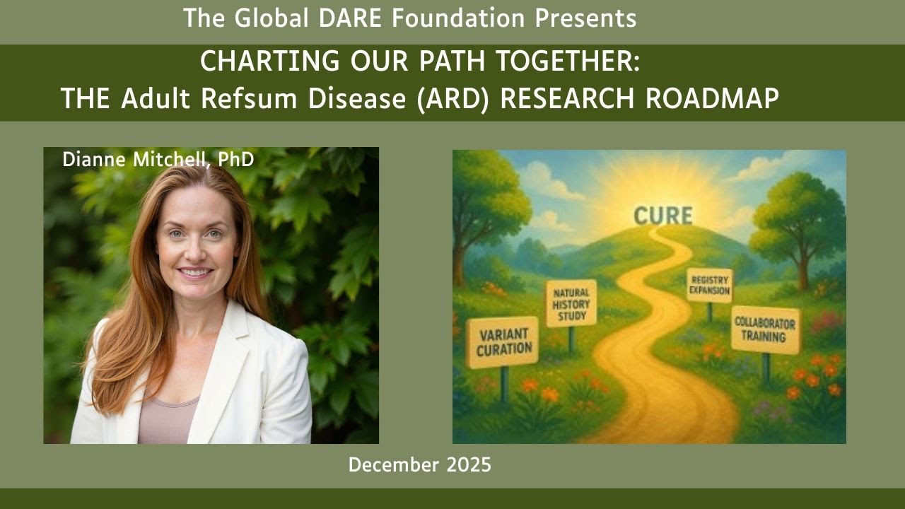 Adult Refsum Disease Research Roadmap