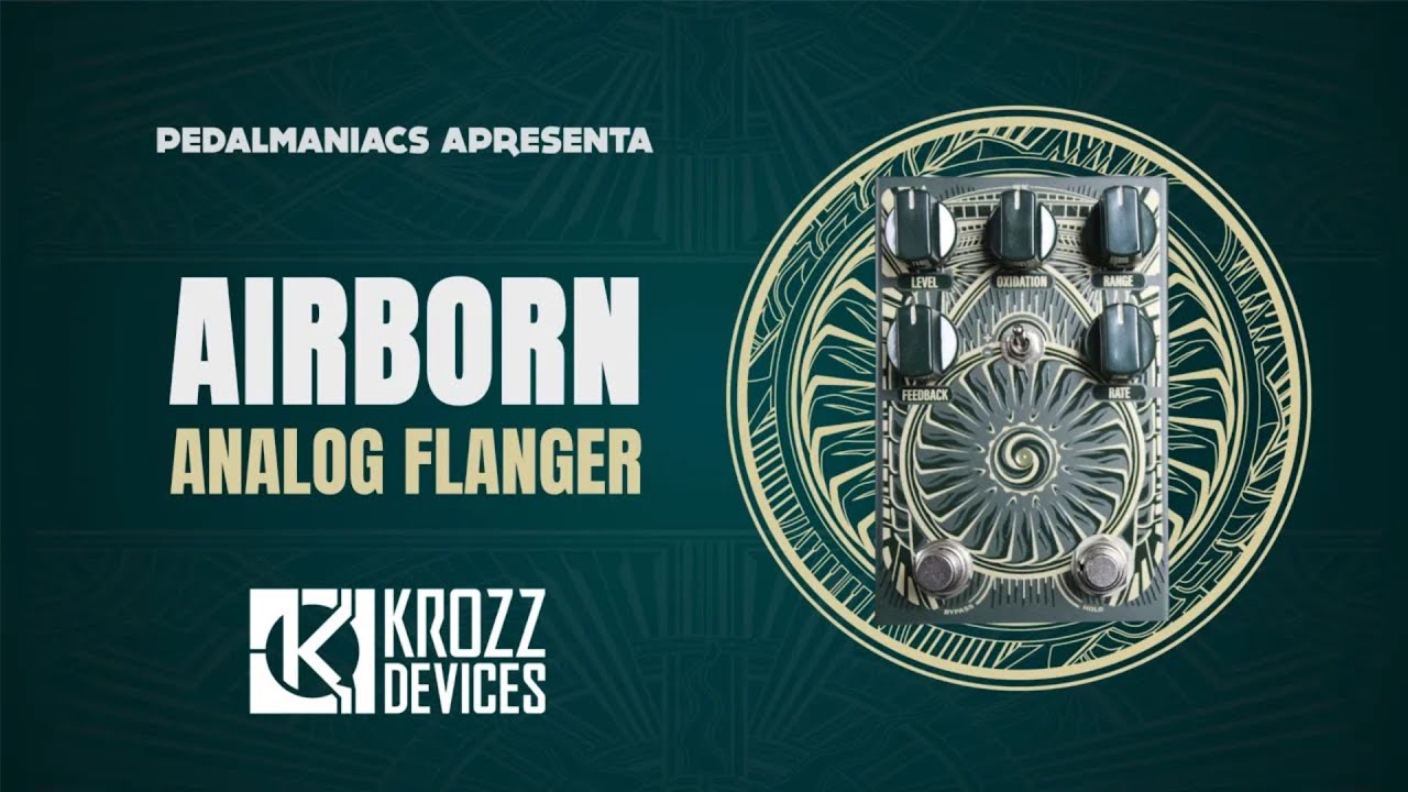 Airborn Analog Flanger da Krozz Devices - Pedalmaniacs
