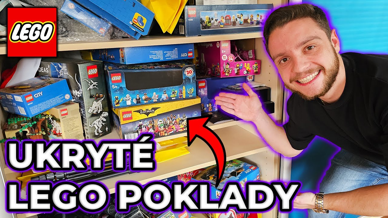 LEGO VLOG #99 - UKRYTÉ LEGO POKLADY Z MOJÍ SKŘÍNĚ...