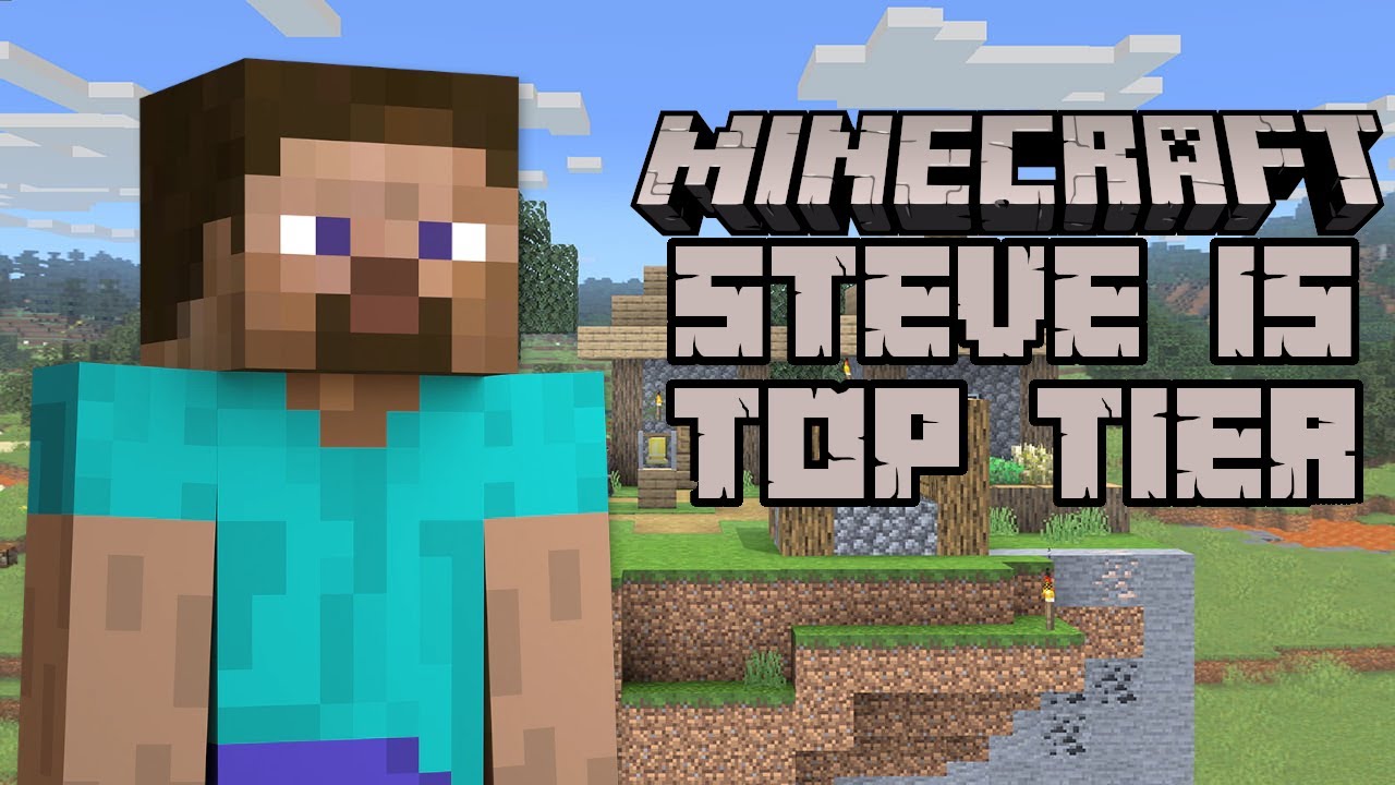 MINECRAFT STEVE IS TOP TIER! - Super Smash Bros Ultimate Montage
