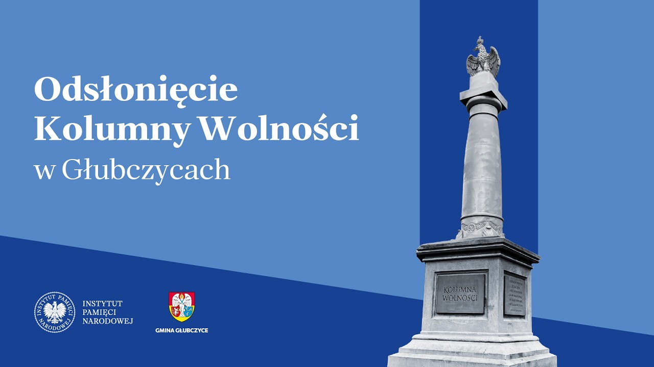 Głubczyce: Uroczystości z okazji odsłonięcia Kolumny Wolności [Konferencja prasowa]