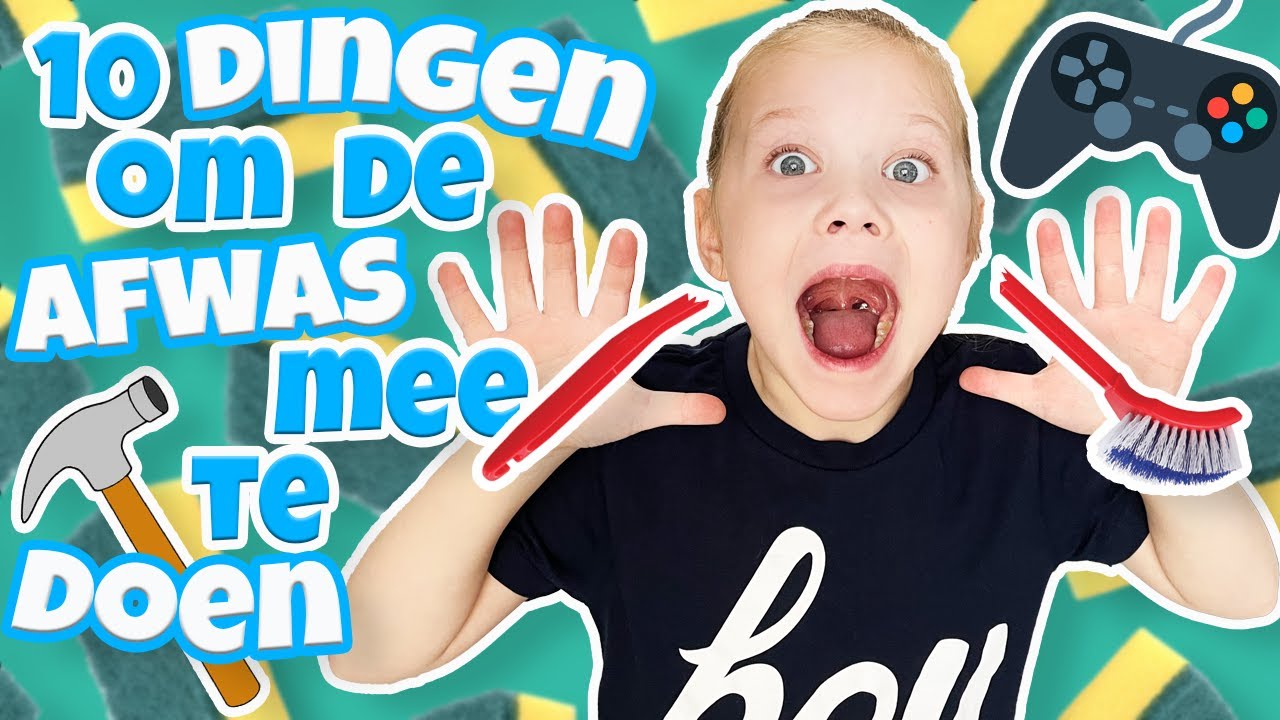 10 DINGEN OM DE AFWAS MEE TE DOEN!
