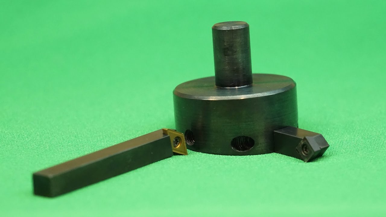 How to make carbide insert fly cutter for milling machine
