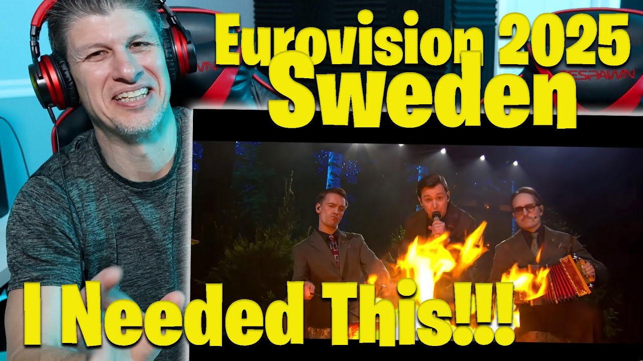 KAJ - Bara Bada Bastu | Sweden 🇸🇪 | Official Music Video | Eurovision 2025 REACTION!!!