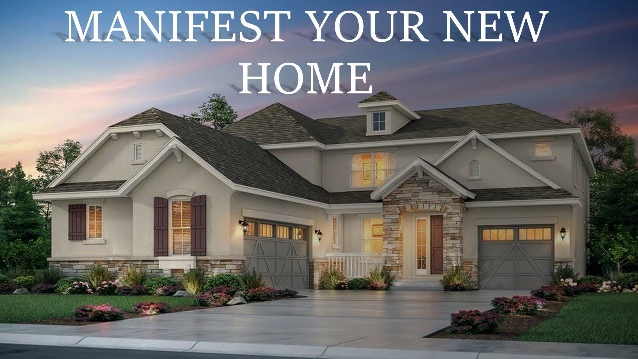 NEW HOUSE AFFIRMATIONS - With Subliminal messages - (Start Manifesting your new home today!)