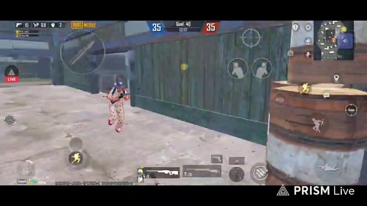 Live streaming of RAJA king PUBG