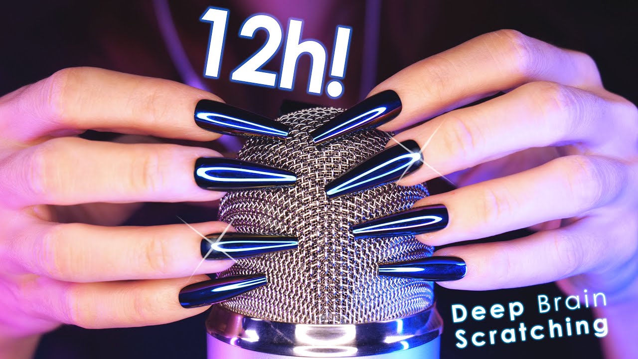 [12h ASMR] Deep Brain Scratching 😴 99.99% of YOU Will Fall Asleep - 4k (No Talking)
