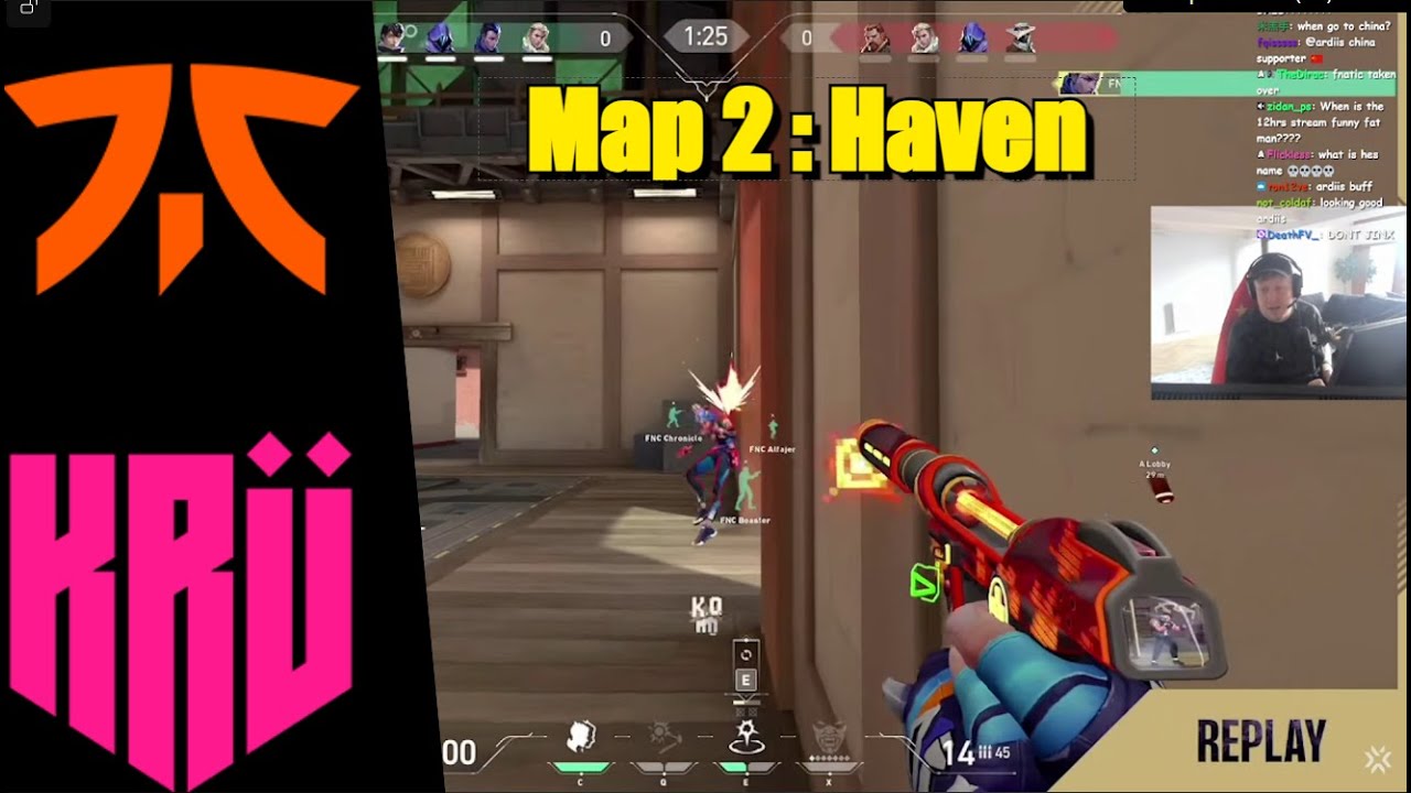 Ardiis and Tarik reacts to FNATIC vs KRU | Map 2 | Valorant Champions 2024 |