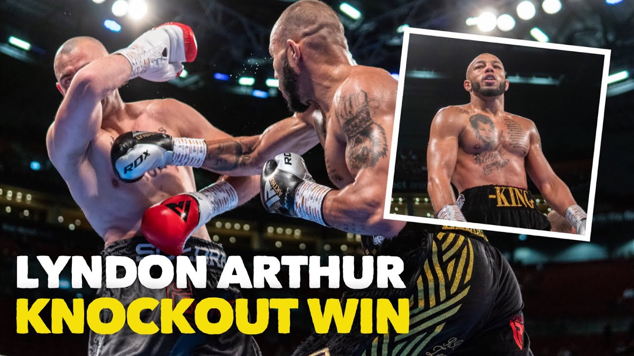 ABSOLUTELY VICIOUS! 😳 Lyndon ‘King’ Arthur destroys Andrzej Soldra in one round and moves to 15-0!