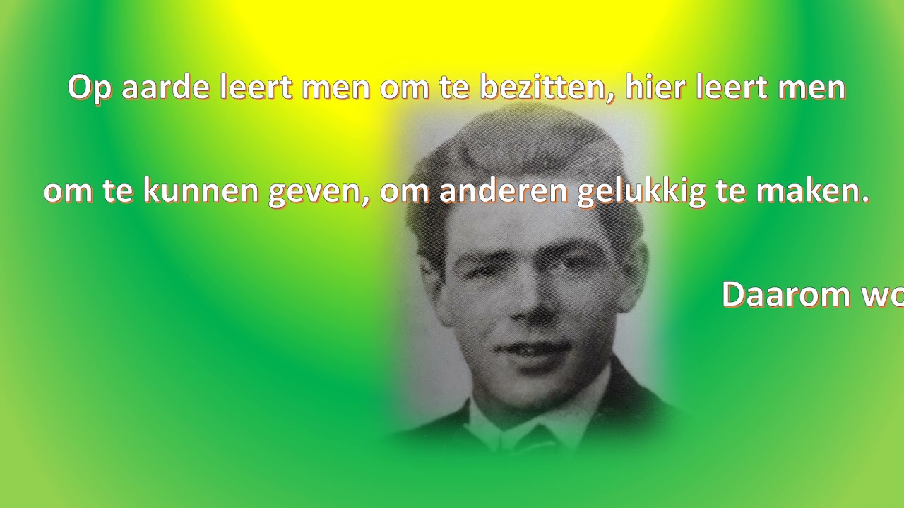 EEN BLIK IN HET HIERNAMAALS