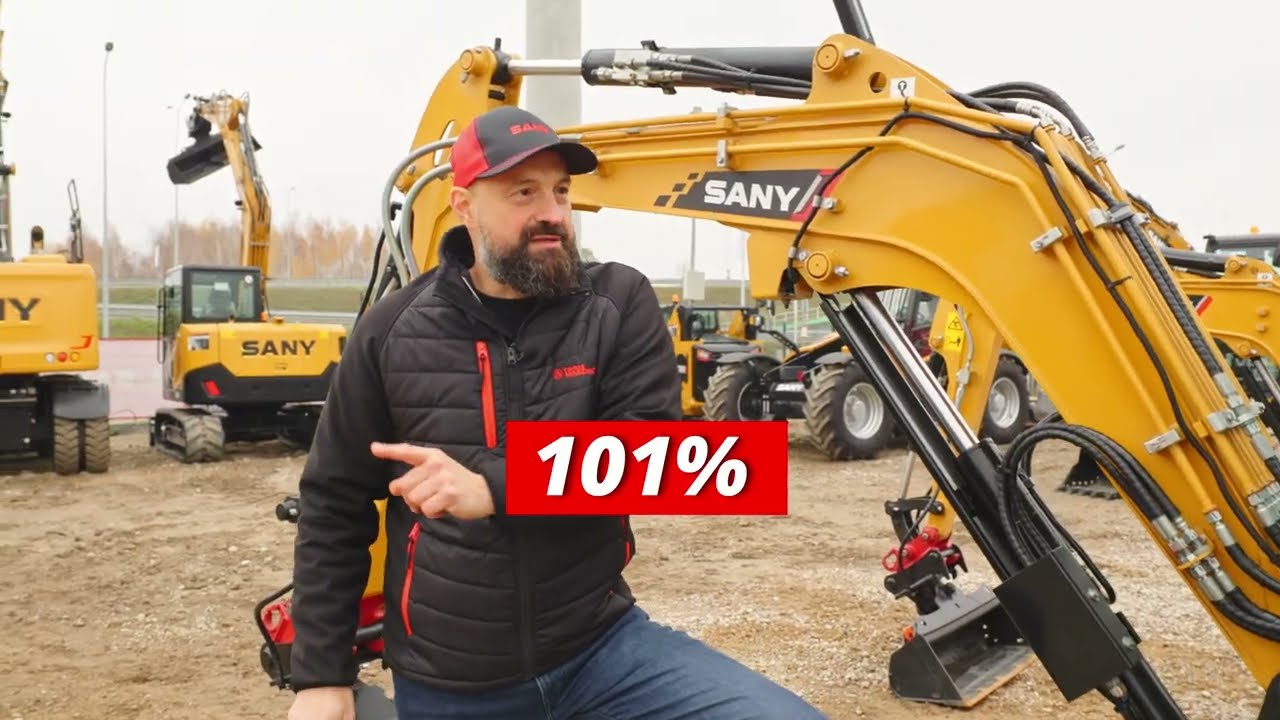 Minikoparki SANY w promocji! Wybierz 1 z 3 bonus&oacute;w na SY18C, SY26C lub SY26U.