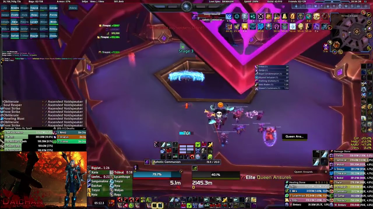 Divinum vs. Heroic Queen Ansurekt - Frost DK PoV
