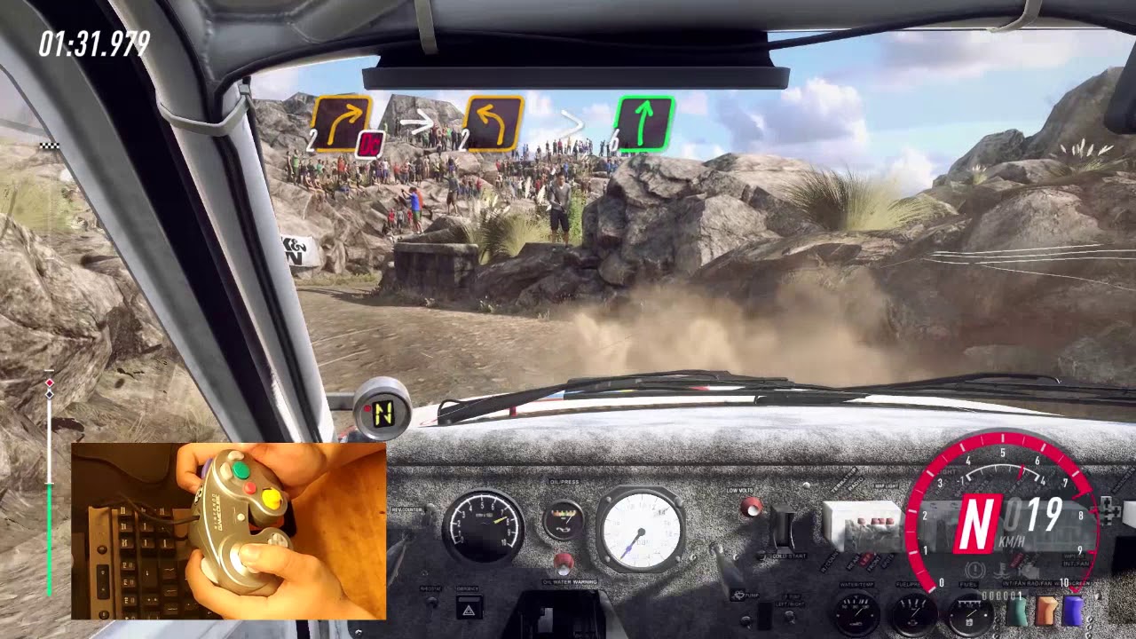 Peugeot 205 Group B with a Gamecube in Dirt Rally 2.0 (Minimal Editing + Eurobeat)