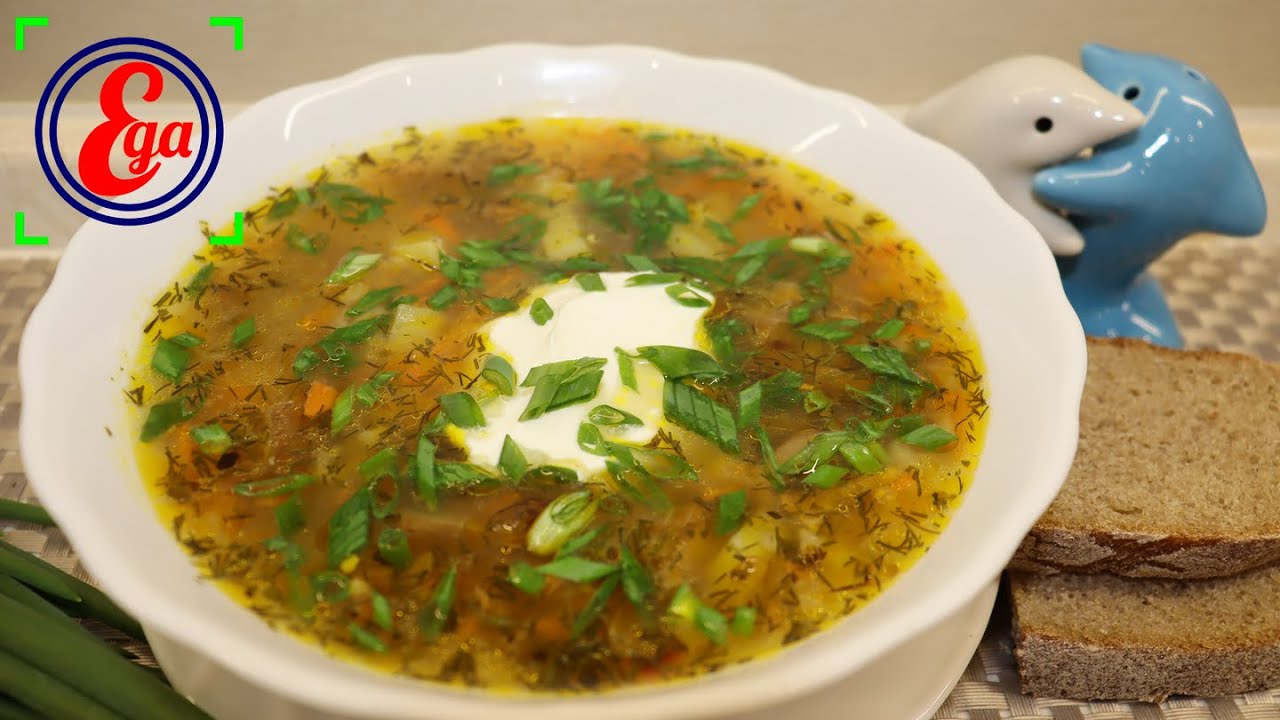 Пикантный вкус простого супа. Суп с солеными грибами и рисом