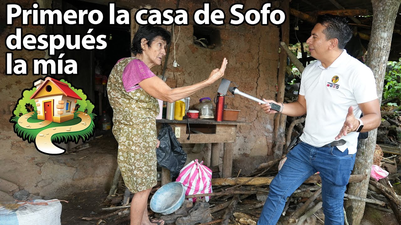 Doña María quiere que hagamos la casa de Sofo con el dinero recaudado para ella – Ediciones Mendoza