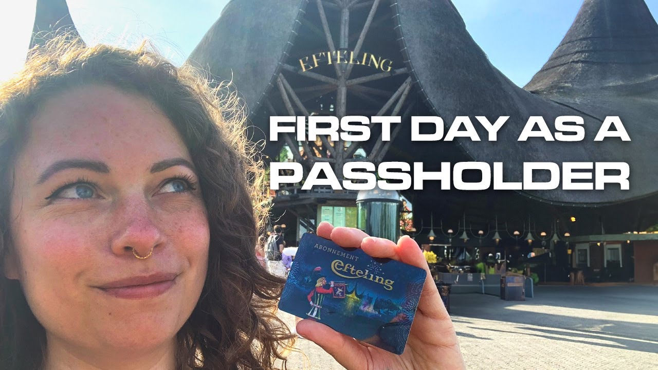 THEME PARK DAY 🎡 Solo day at the Efteling | My first day as a passholder | September 2023