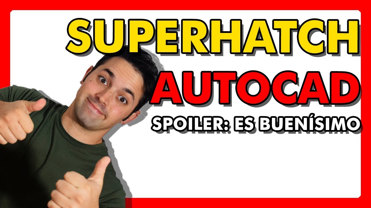🔴 Crea tus Propios Hatch en AutoCAD [ SUPERHATCH 🚀]