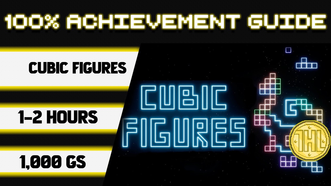 Прохождение игры Cubic Figures на 100% * 1000 GS за 1-2 часа *