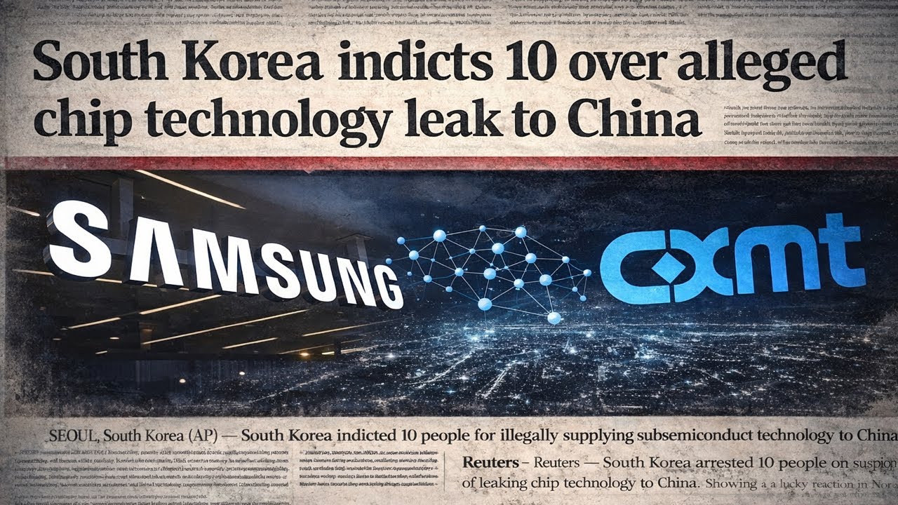 South Korea indicts 10 over alleged chip technology leak to China