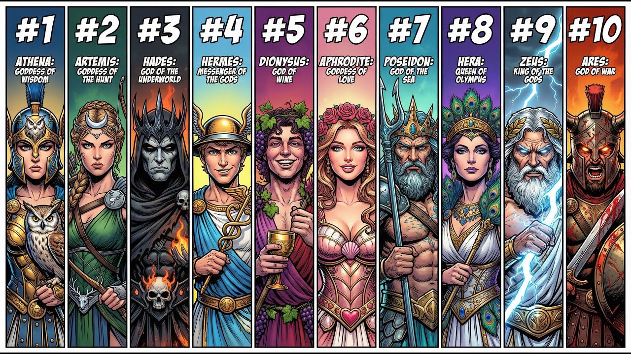 Greek Gods Ranked: Who Would Actually Have Your Back in Mythology?