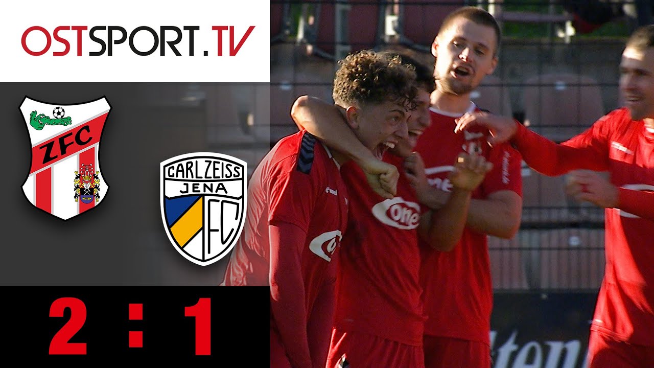 Jena immer tiefer in der Krise: ZFC Meuselwitz - FC Carl Zeiss Jena | RL NO | OSTSPORT.TV